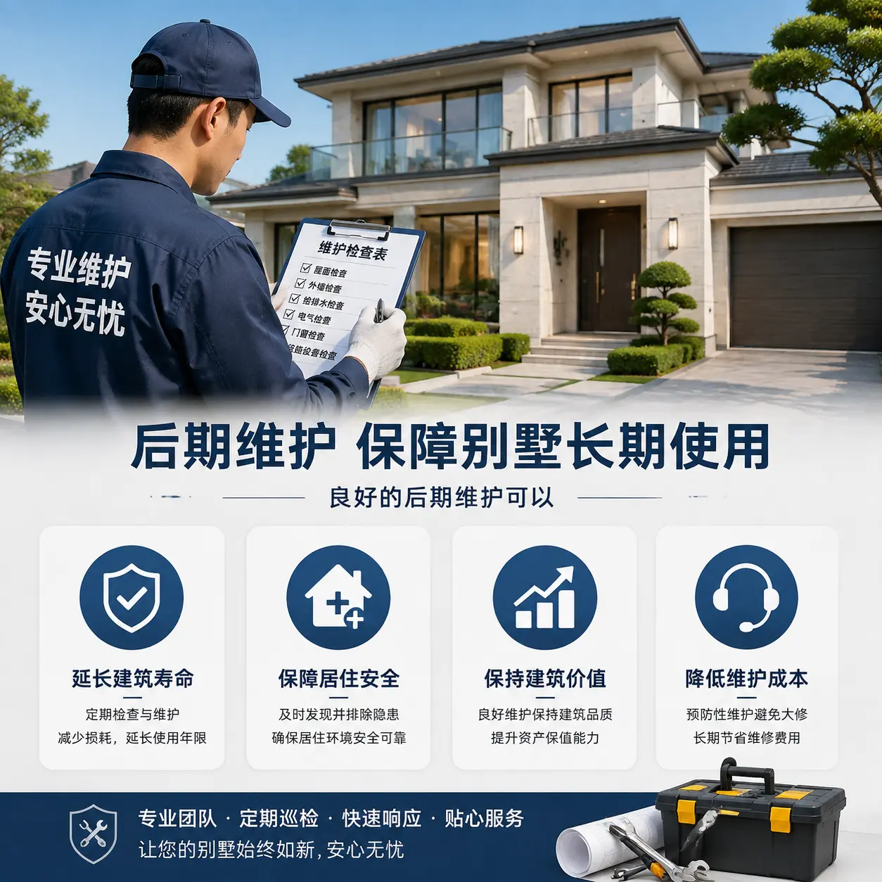 别墅建造公司推荐： 六枝特 施工质量的关键要素