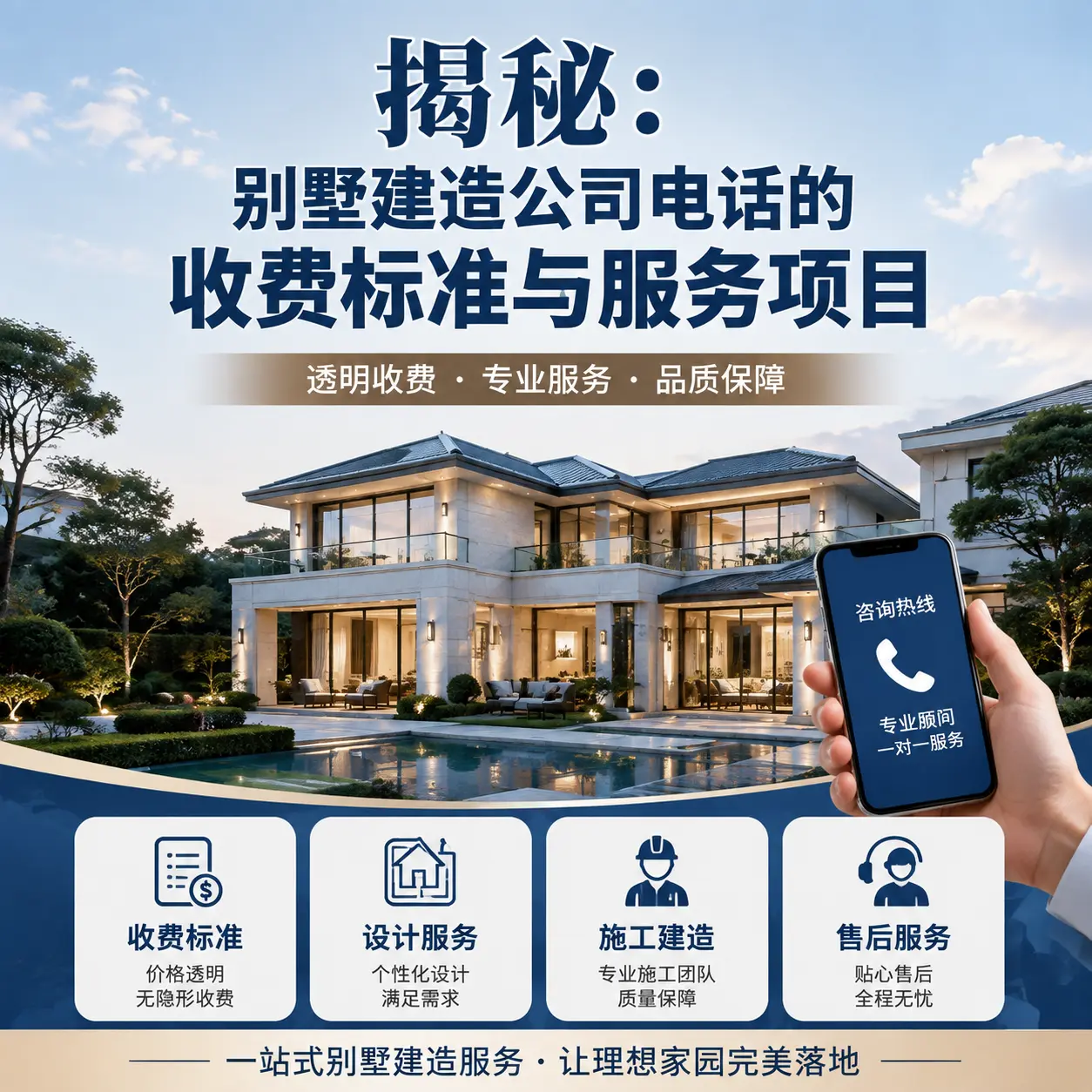 揭秘:六枝特别墅建造公司电话的收费标准与服务项目