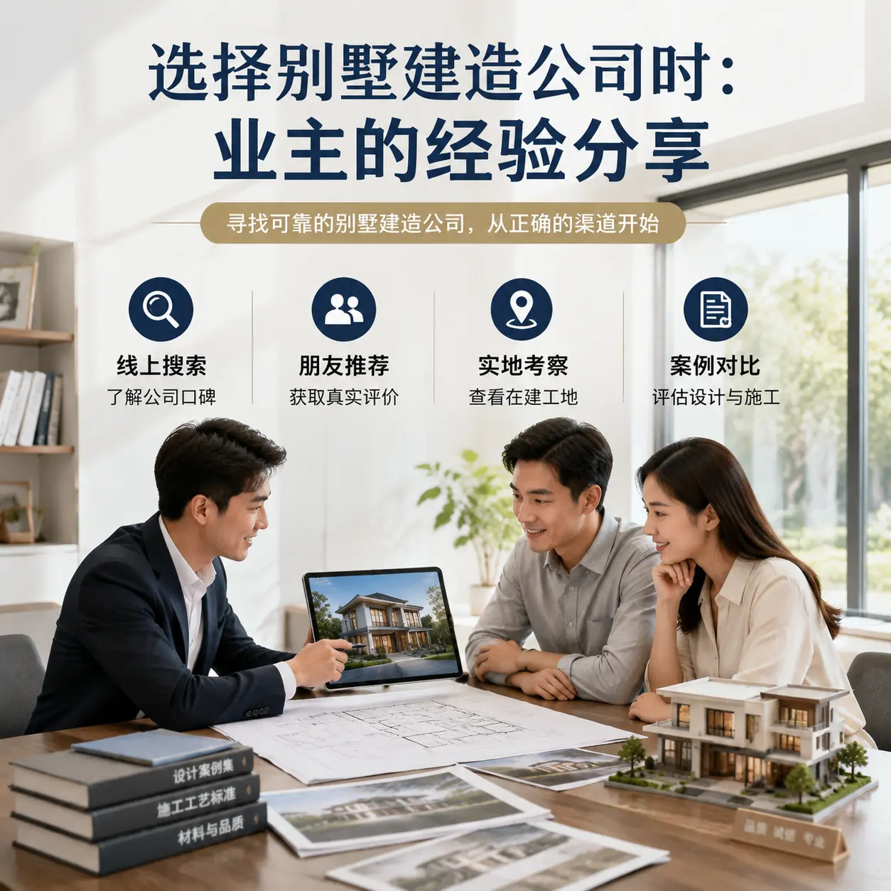 选择别墅建造公司时： 六枝特 业主的经验分享