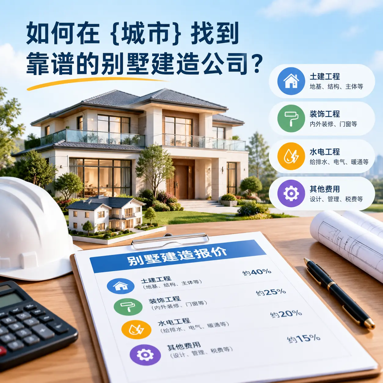 如何在 六枝特 找到靠谱的别墅建造公司?
