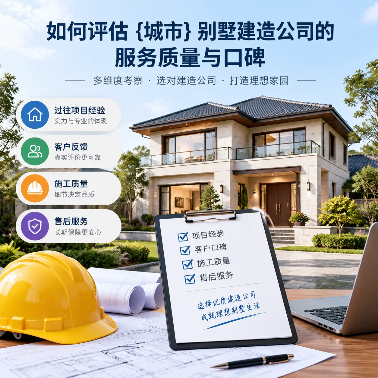 如何评估 六枝特 别墅建造公司的服务质量与口碑