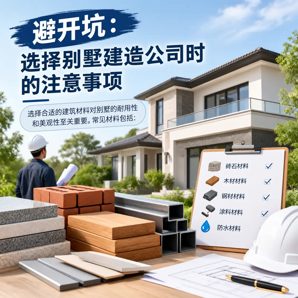 避开坑：选择 六枝特 别墅建造公司时的注意事项