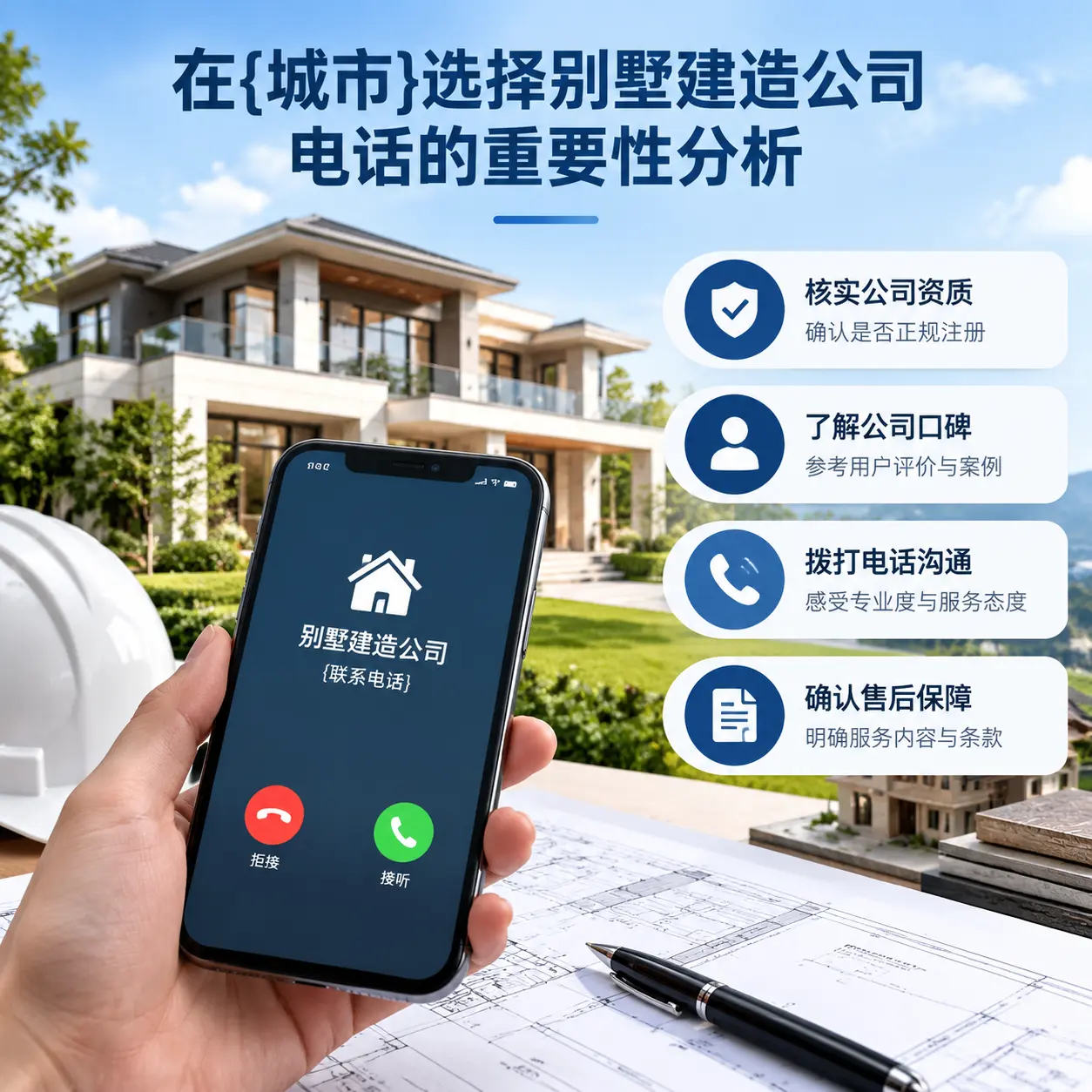 在六枝特选择别墅建造公司电话的重要性分析