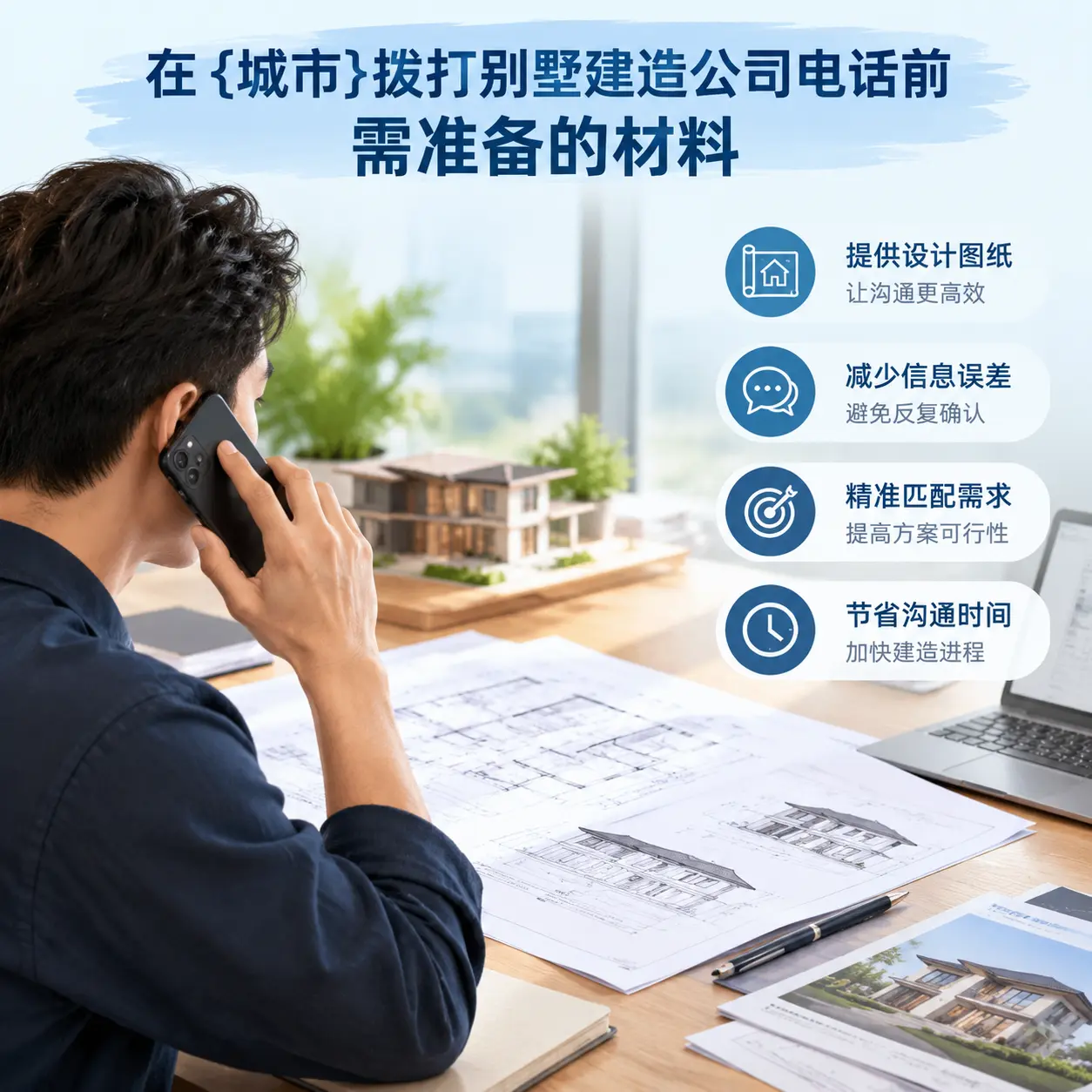 在六枝特拨打别墅建造公司电话前需准备的材料