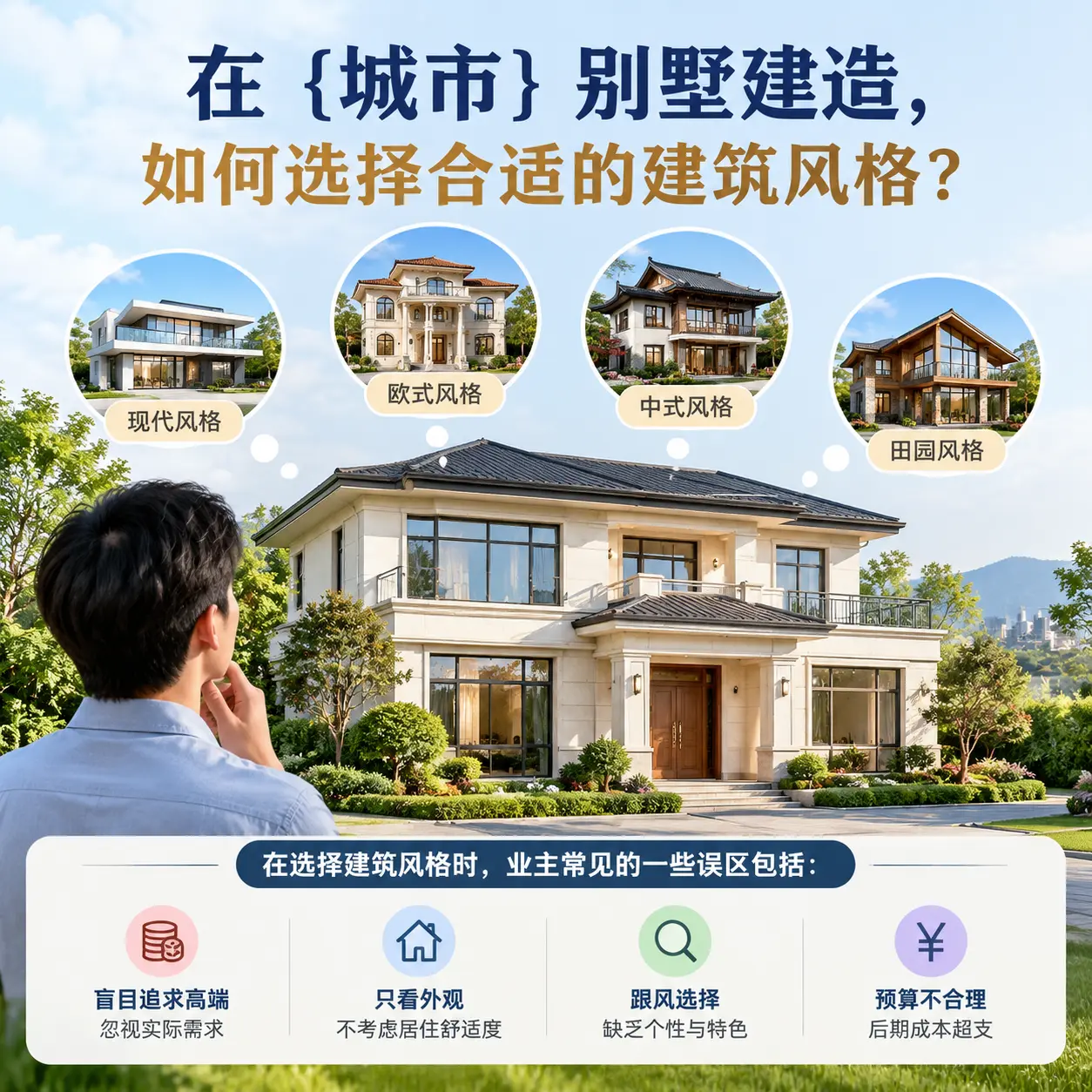 在 六枝特 别墅建造，如何选择合适的建筑风格？